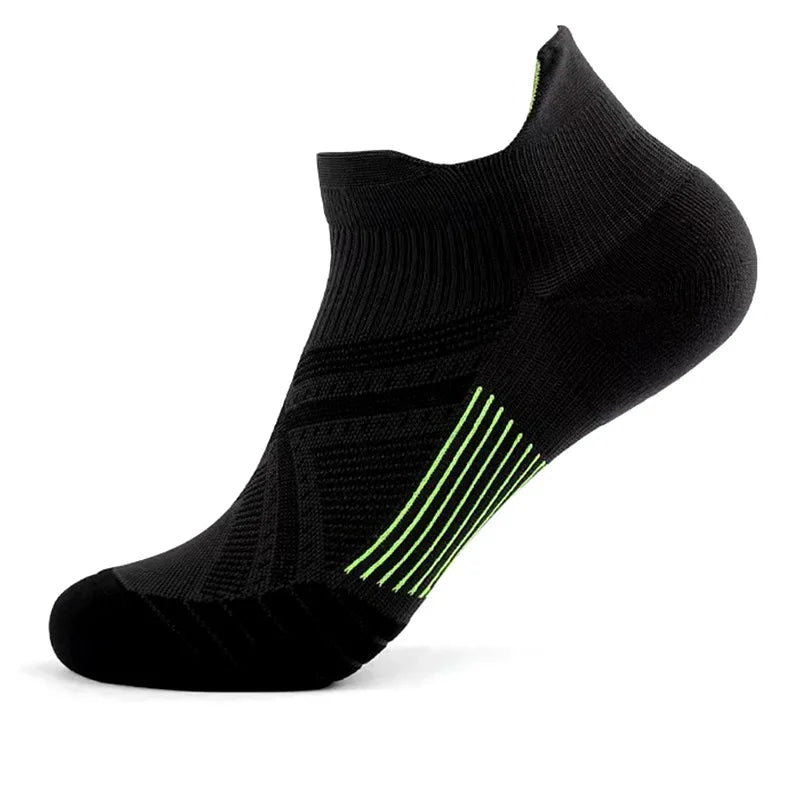 Calzini Sportivi Uomo Caviglia Alta Compressione Con Protezione Per Corsa Cotone Nylon Stile 41