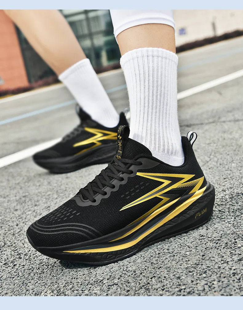 Scarpe Da Corsa Maratona Traspiranti Leggere Con Piastra Carbonio Antiscivolo Sneakers Atletiche Uomo Donna