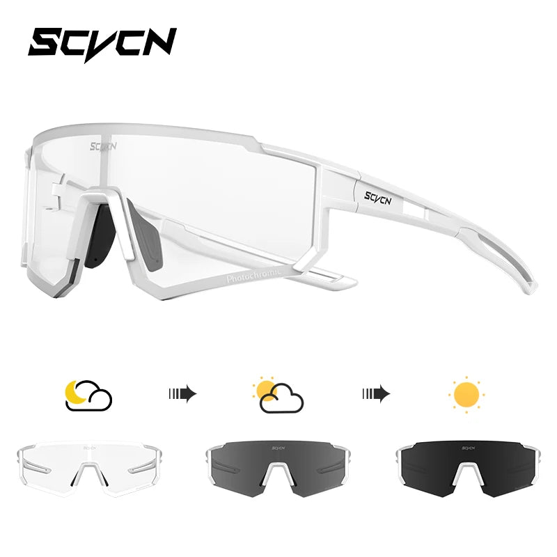 SCVCN Occhiali Da Sole UV400 Viola Montatura Street Fashion Y2K Per Donne E Uomini Ciclismo MTB