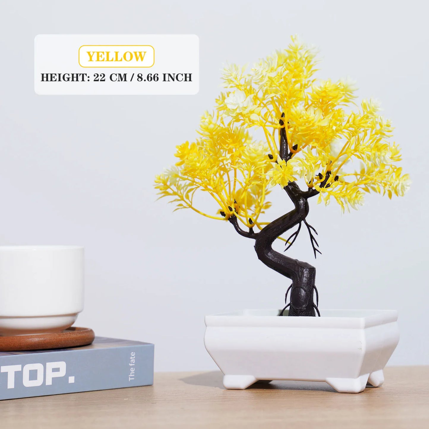 Piante Artificiali Bonsai Piccolo in Vaso Decorazioni per Casa Hotel Giardino Tavolo Fiore Finto
