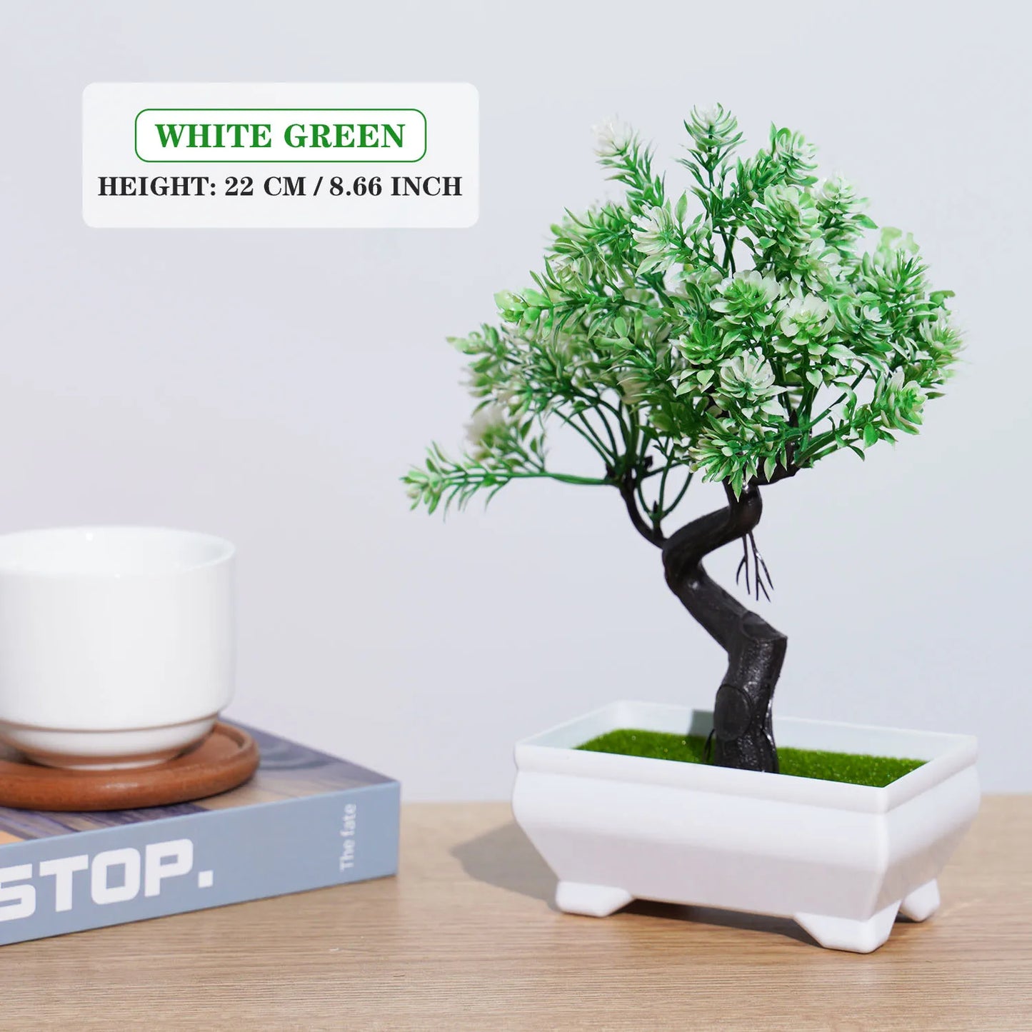 Piante Artificiali Bonsai Piccolo in Vaso Decorazioni per Casa Hotel Giardino Tavolo Fiore Finto