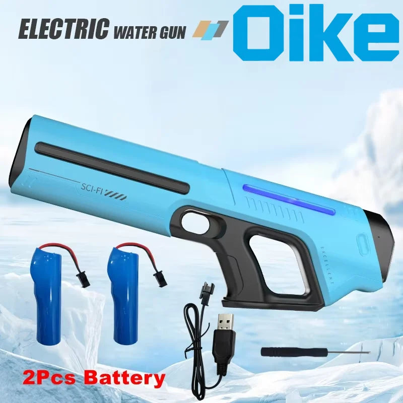 Pistola Ad Acqua Elettrica Per Bambini E Adulti Blaster Con Aspirazione Automatica Per Gioco Estivo All Aperto