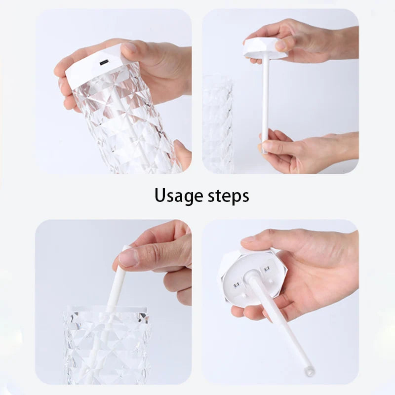 Umidificatore USB 400ML Diffusore Di Aromi Oli Essenziali Purificatore Nebbia RGB Luce Per Auto Casa E Camera Da Letto