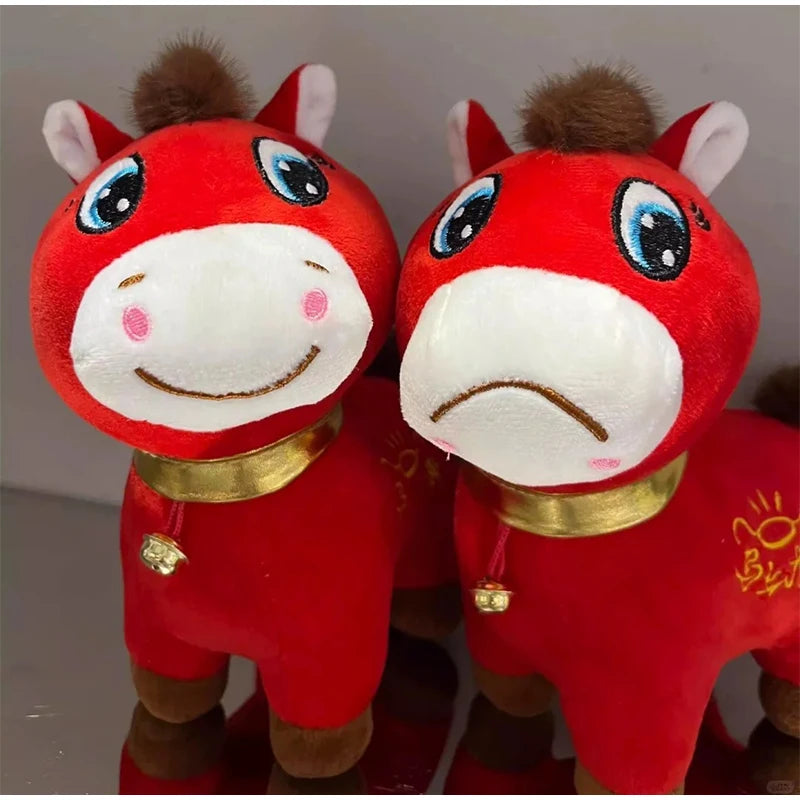 Mascotte Creativa Del Cavallo Anno Nuovo Con Faccia Piangente Decorazione Da Scrivania Regalo Per San Valentino Novità