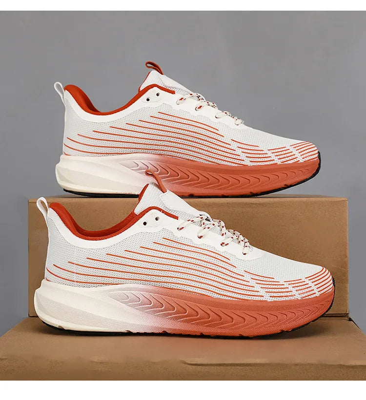 Scarpe Da Uomo Sportive In Mesh Traspiranti Scarpe Casual Moda Taglie Grandi Autunno Inverno Con Suola Piatta In Gomma