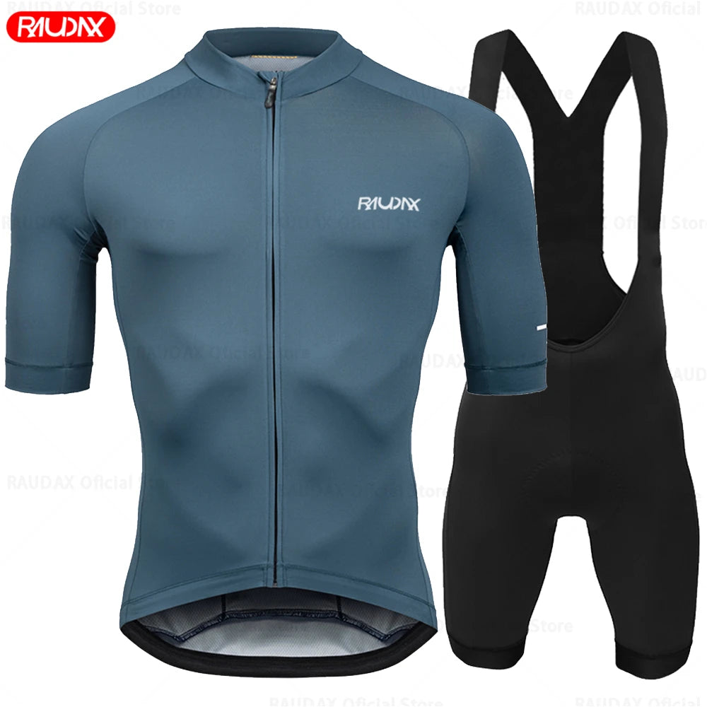 Set Maglie Da Ciclismo Uomo Estate Manica Corta Traspirante MTB Maillot Abbigliamento