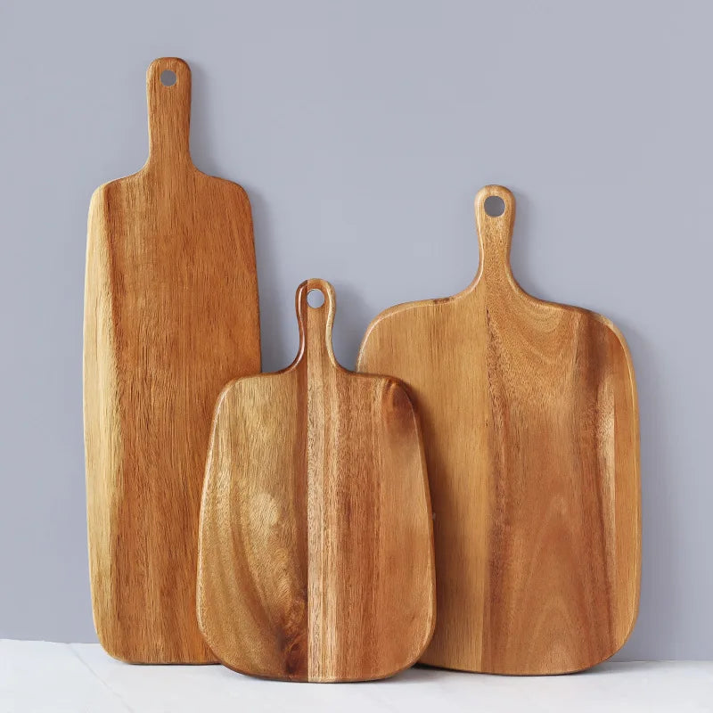 Tagliere In Legno Di Faggio Di Alta Qualità Per Cucina Tagliere Multiuso Per Pizza Pane Frutta Sushi Vassoio Sospeso