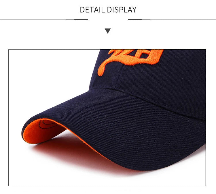 Berretto Baseball Unisex Cotone Estivo con Ricamo Snapback Protezione Solare Adulti