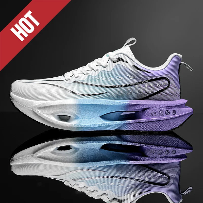 Scarpe Da Corsa Sportive Con Piastra In Carbonio Traspiranti Leggere Comfort Per Jogging Uomo Donna