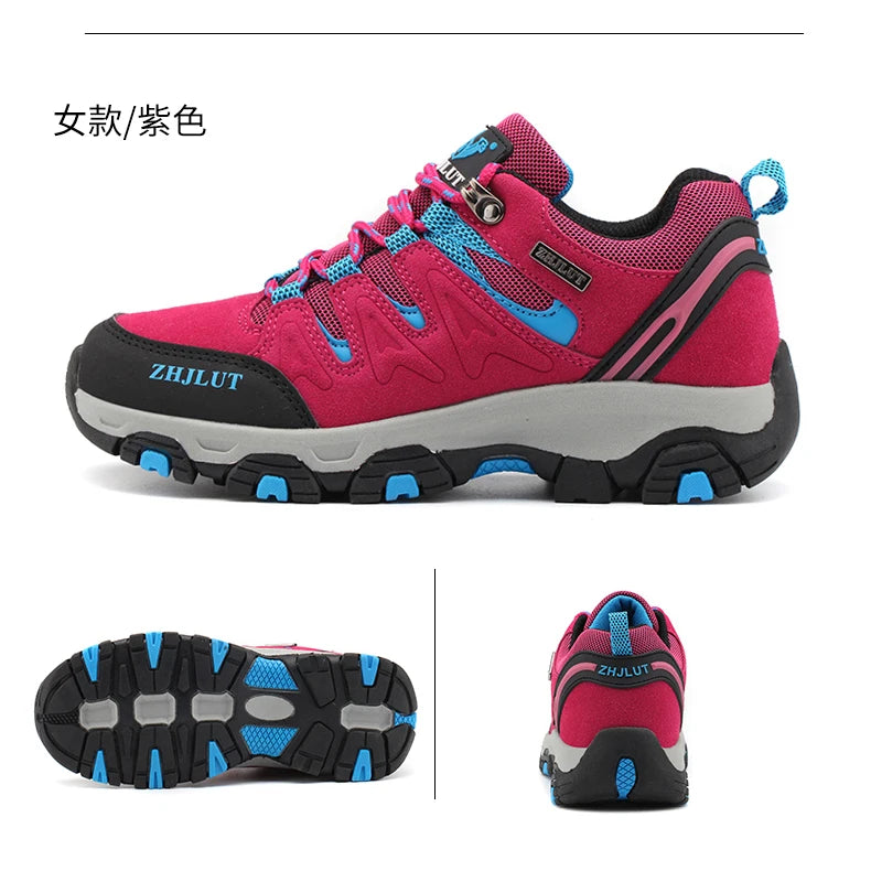 Stivali Da Trekking Da Montagna Per Uomo E Donna Scarpe Passeggio Resistenti All Usura Scarpe Da Arrampicata Estiva