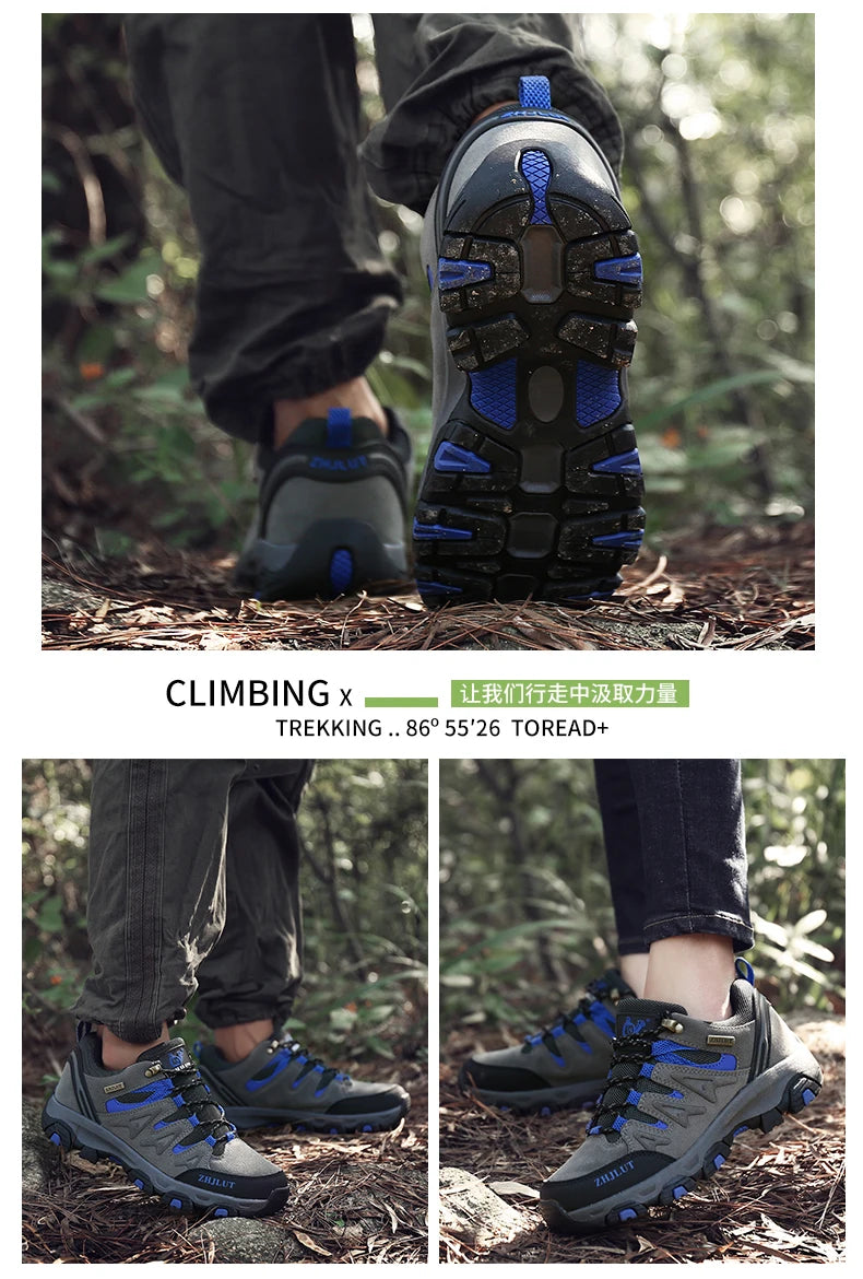 Stivali Da Trekking Da Montagna Per Uomo E Donna Scarpe Passeggio Resistenti All Usura Scarpe Da Arrampicata Estiva