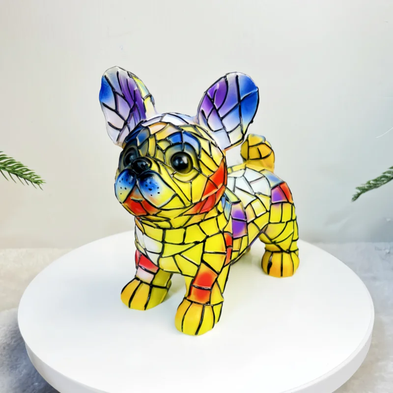 Divertimento Unico Artistico Carino A Forma Di Cane Ornamento Decorativo Luce Notturna Moderna Illuminazione Atmosferica