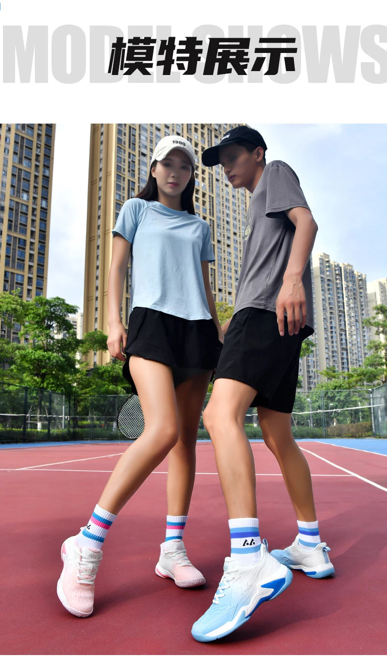 Scarpe Da Uomo Multisport Alte Prestazioni Resistente All Usura Per Tennis Badminton Ping Pong Pallavolo
