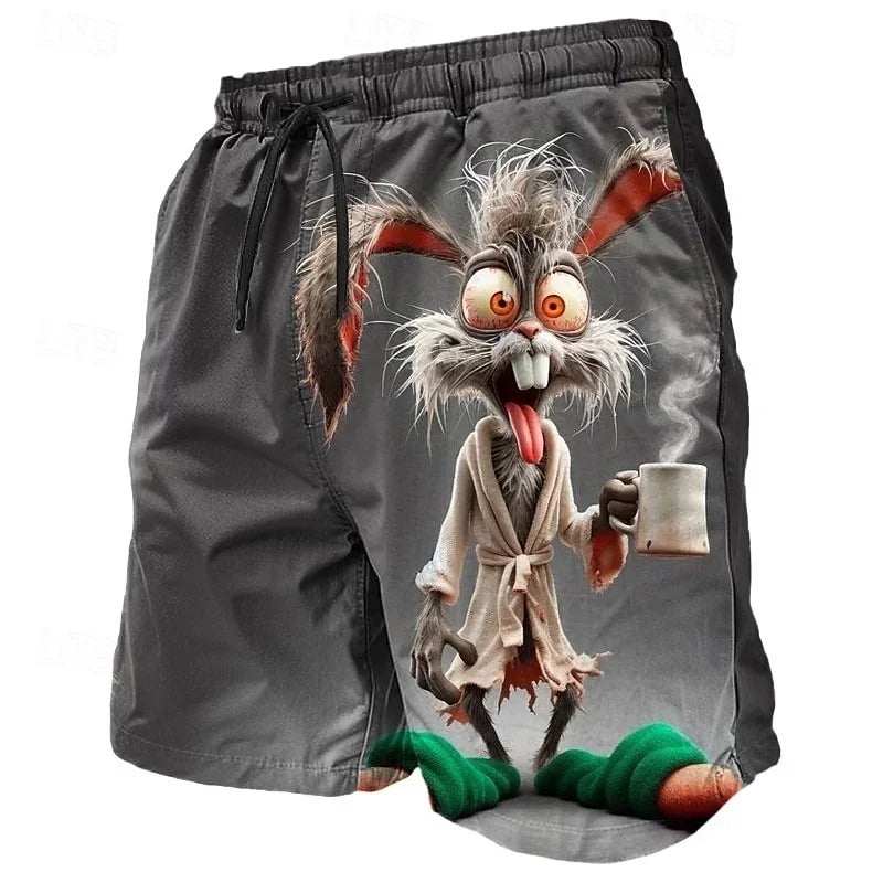 Pantaloncini Da Spiaggia 3D Patrick Star Anime Asciugatura Rapida Per Uomo E Donna Abbigliamento Estivo Hip Hop