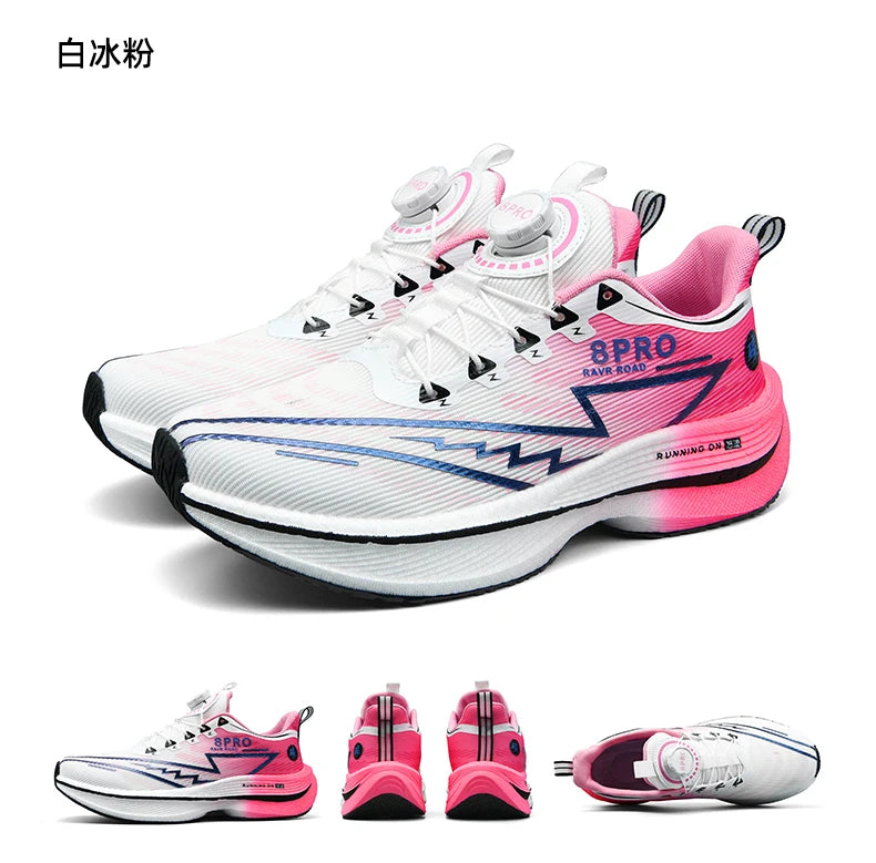 Scarpe Da Corsa Professionali Con Piastra In Carbonio Per Maratona Traspiranti Leggere Sneakers Comode Per Uomo E Donna