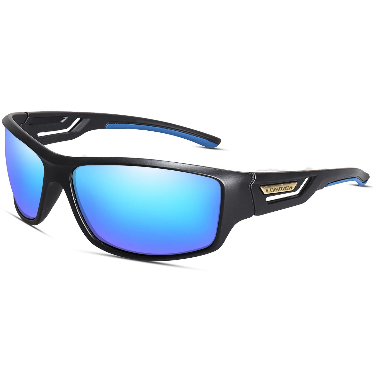 LOISRUBY Occhiali Da Sole Polarizzati Da Pesca Uomo Camouflage Guida Sport All Aperto Ciclismo E Corsa UV400 Attrezzatura