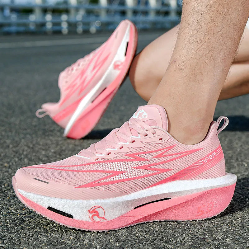 Scarpe Da Corsa Unisex AirCushion Traspiranti Leggere Confortevoli Per Marathon Allenamento Palestra Scarpe Ginnastica