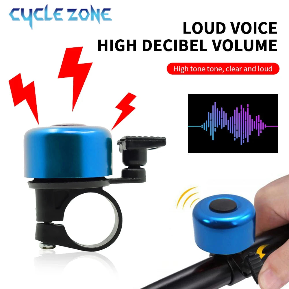 Campanello Per Bicicletta MTB Anello Manubrio In Alluminio Avvertimento Sicurezza Ciclismo Montagna Accessori Clacson