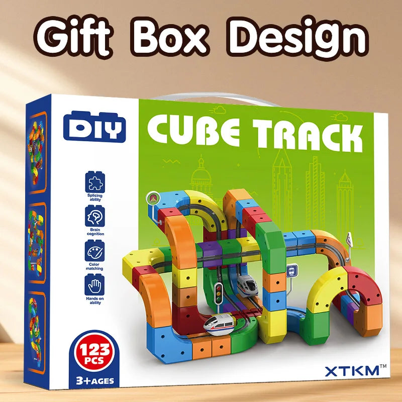 Treno Magico DIY Educativo Per Bambini Forme Multiple