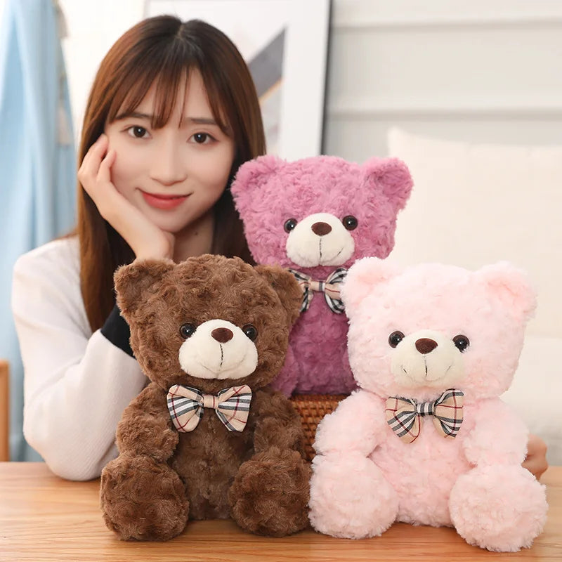 Orsacchiotto Peluche 25 Cm Imbottito Morbido Cartone Animato Regalo Per Bambine E Ragazzi Sorprendente