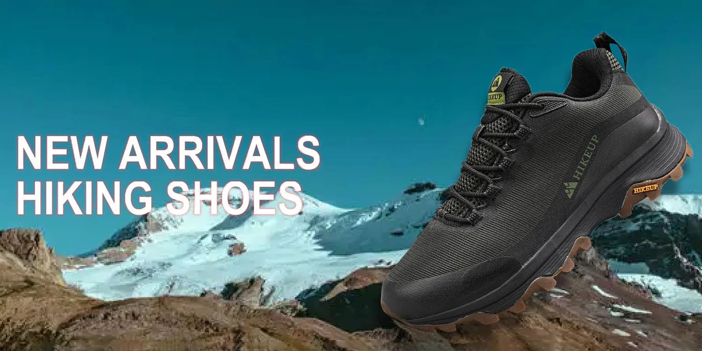 HikeUp Scarpe Da Corsa All'aperto Antiscivolo Uomo Donna Per Trekking Escursionismo Campeggio Comfort Sneakers