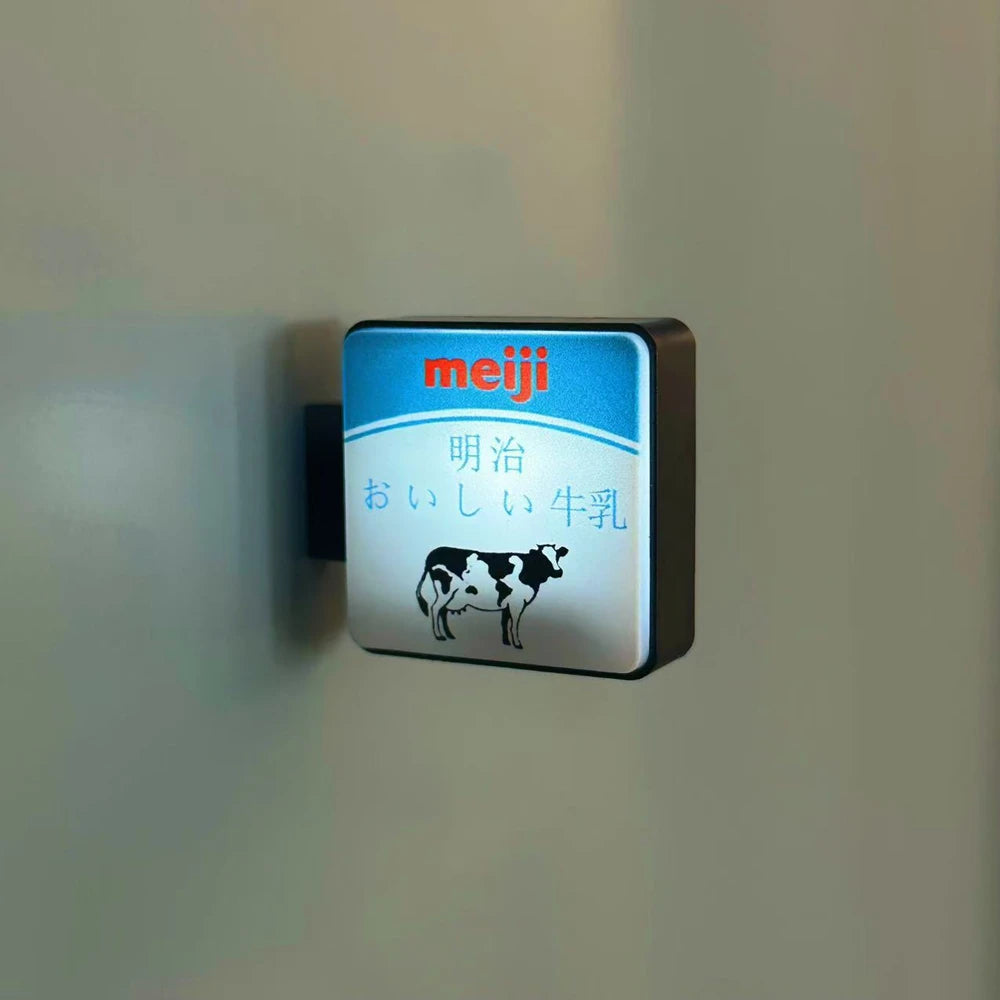 Mini Lightbox Magnet Frigorifero Caffè Turismo Giapponese Souvenir Scatola Luminosa Decorazione Casa Regalo