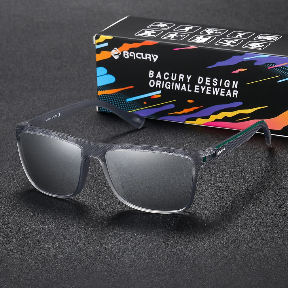 Occhiali Da Sole Sportivi Quadrati Polarizzati UV400 Unisex Per Uomo E Donna Ideali Per Escursionismo Confortevoli