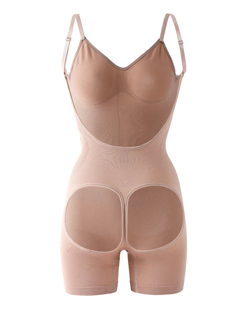 Fajas Colombianas da donna Shapewear Body senza cuciture Sexy controllo della pancia Butt Lifter Coscia più sottile Curve migliorate