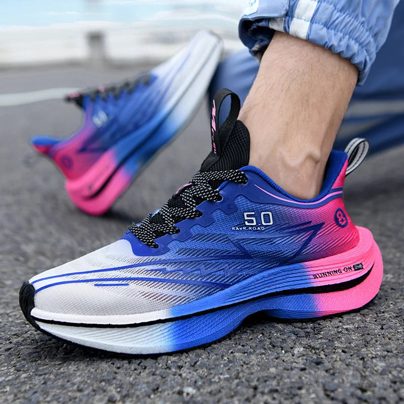 Sneakers Casual Di Lusso Da Uomo Traspiranti Scarpe Da Corsa Mocassini Alla Moda Comode Per Gara Con Aumento Di Altezza