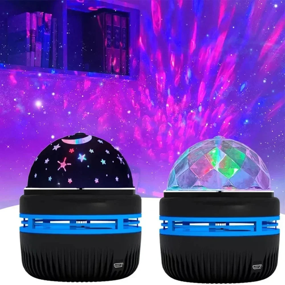 Lampada Da Tavolo USB Portatile Con Luce Notturna Stellata LED Proiettore Sala Giochi Decorazione Della Camera Da Letto