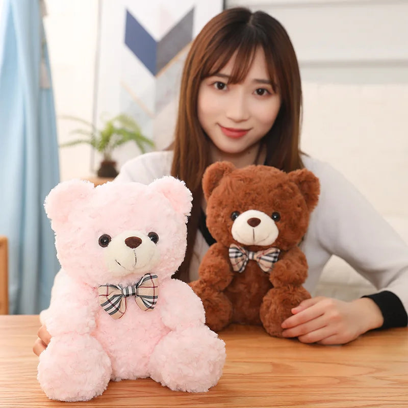 Orsacchiotto Peluche 25 Cm Imbottito Morbido Cartone Animato Regalo Per Bambine E Ragazzi Sorprendente