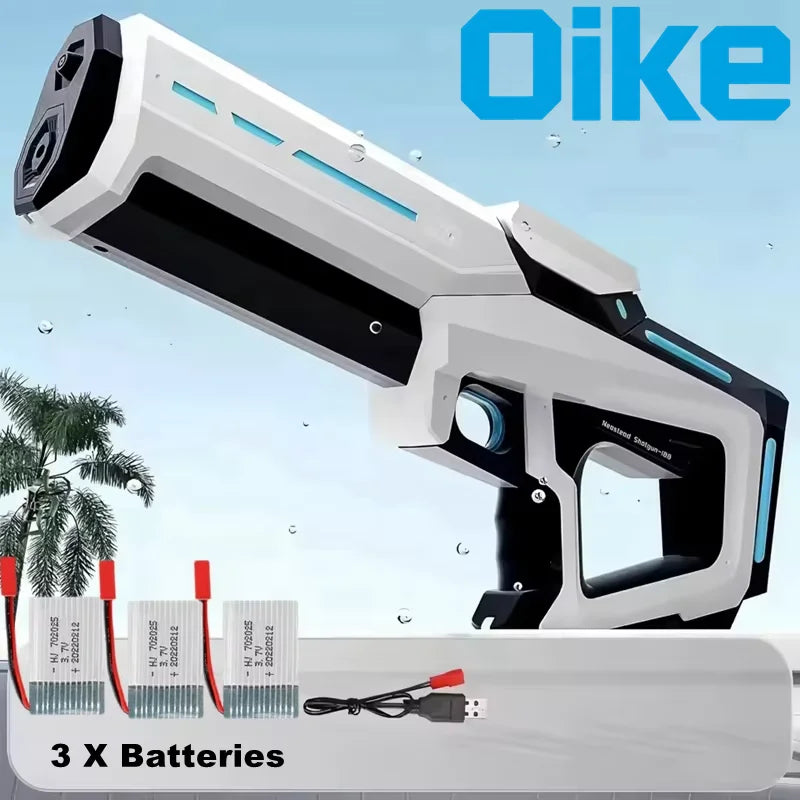 Pistola Ad Acqua Elettrica Per Bambini E Adulti Blaster Con Aspirazione Automatica Per Gioco Estivo All Aperto