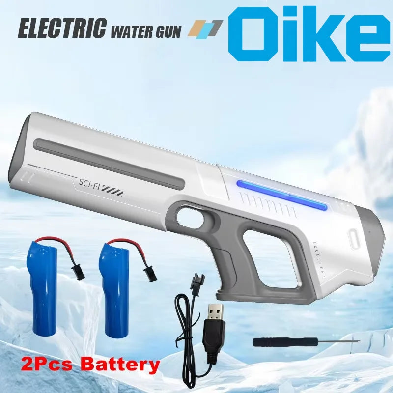 Pistola Ad Acqua Elettrica Per Bambini E Adulti Blaster Con Aspirazione Automatica Per Gioco Estivo All Aperto