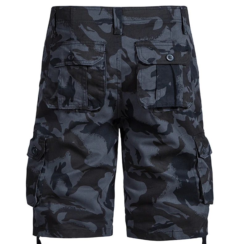 Pantaloncini Mimetici Da Uomo Traspiranti In Cotone Con Tasche Laterali Per Sport All Aperto Pantaloni Corti Estivi