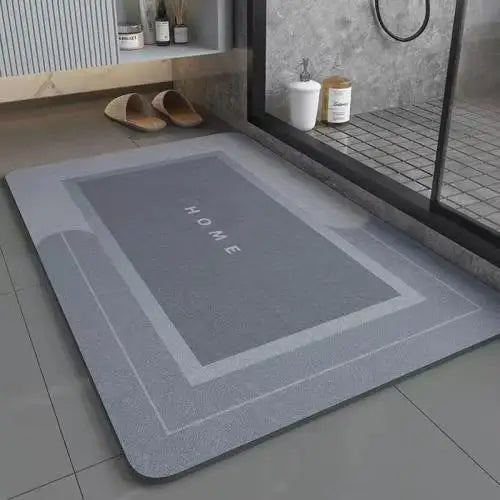 Tappetino Bagno Antiscivolo Assorbente In Fango Diatomea Ad Asciugatura Rapida Per WC E Piedi