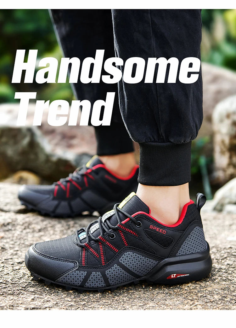 Scarpe Da Trekking Da Uomo Antiscivolo In Rete Traspirante Per Tutti I Terreni Esterni Impermeabili