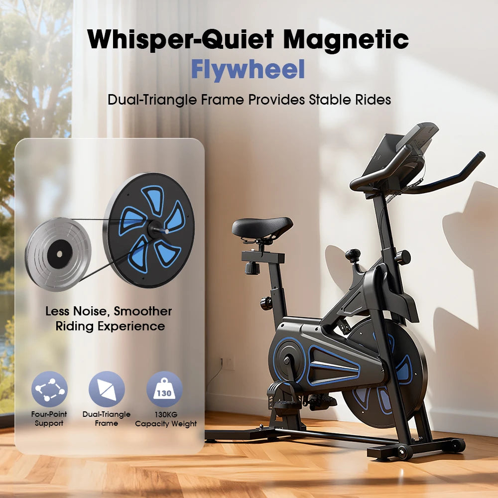 Cyclette Formill QK101 10 Kg Frizione QK116C 12 Kg Magnetico Trasmissione a Cinghia Display Cardio Domestico