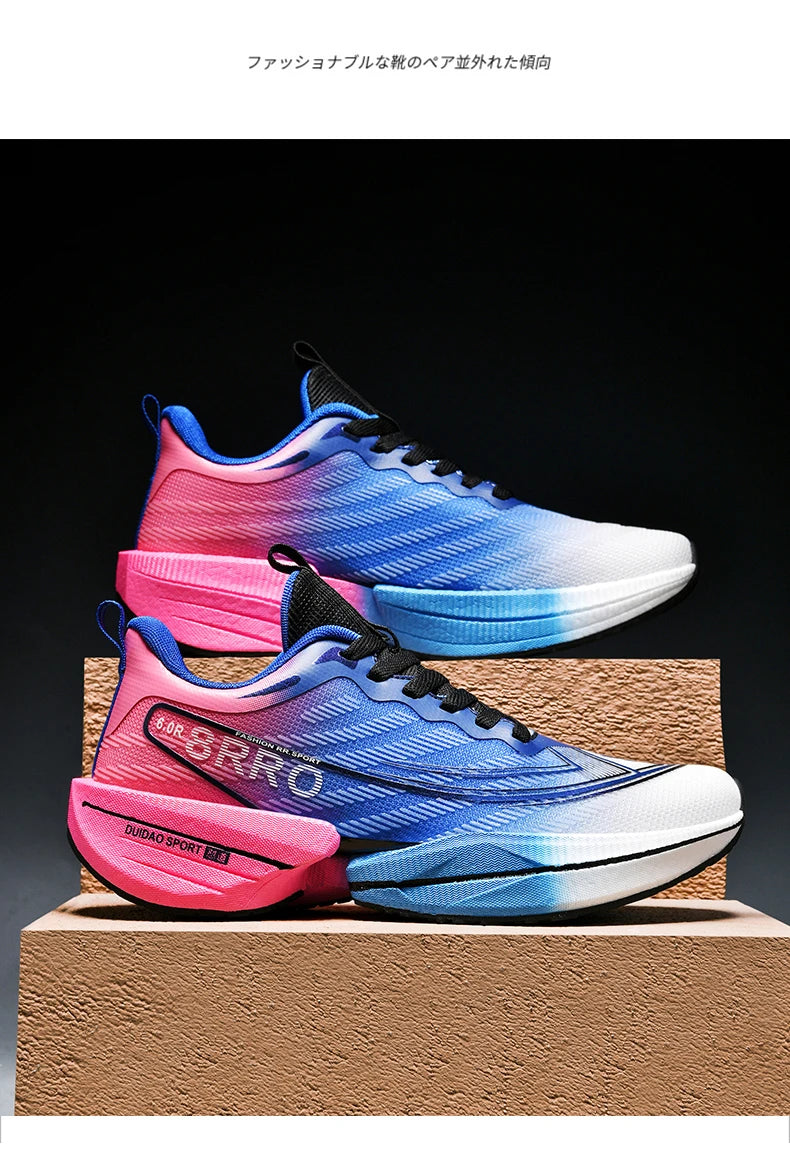 Scarpe da Corsa Sportive Unisex per Maratona Traspiranti Leggere Comode Sneakers Atletiche con Ammortizzazione ad Aria