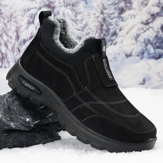 Scarpe Invernali Da Uomo In Cotone Con Velluto E Isolamento Spesso Scarpe Da Lavoro Da Uomo