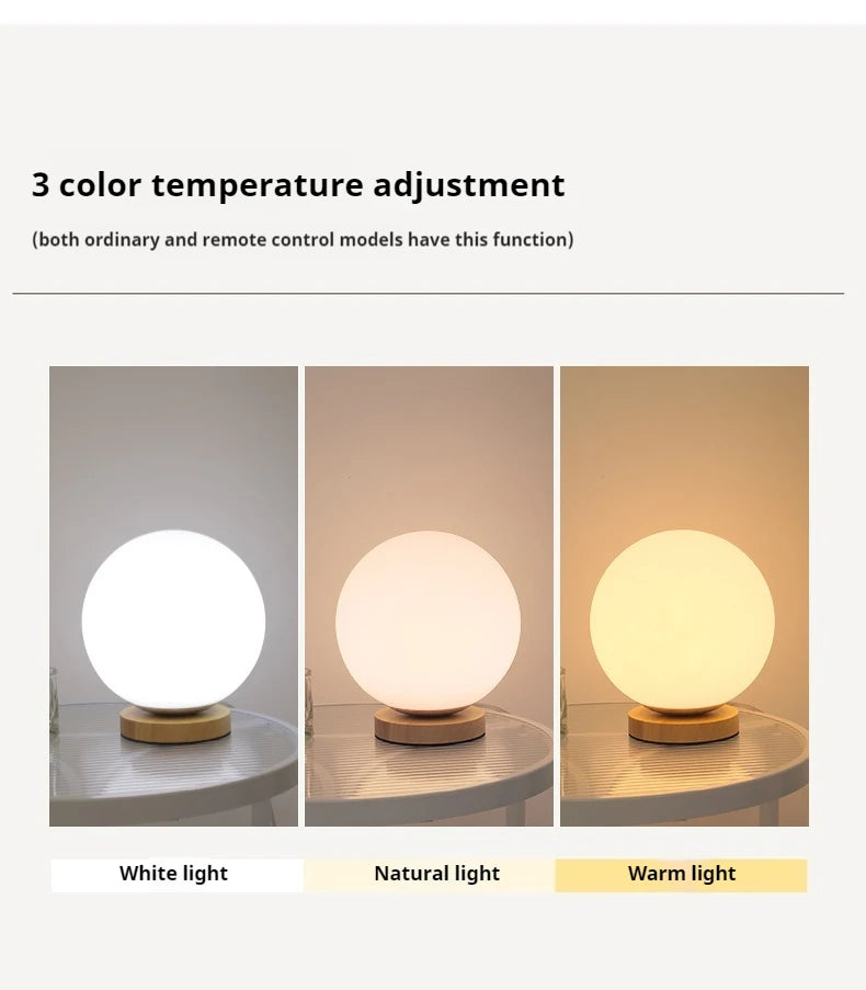 Lampada Da Notte LED Che Cambia Colore RGB Ricaricabile USB Per Comodino Tavolo Soggiorno Camera Da Letto Ufficio