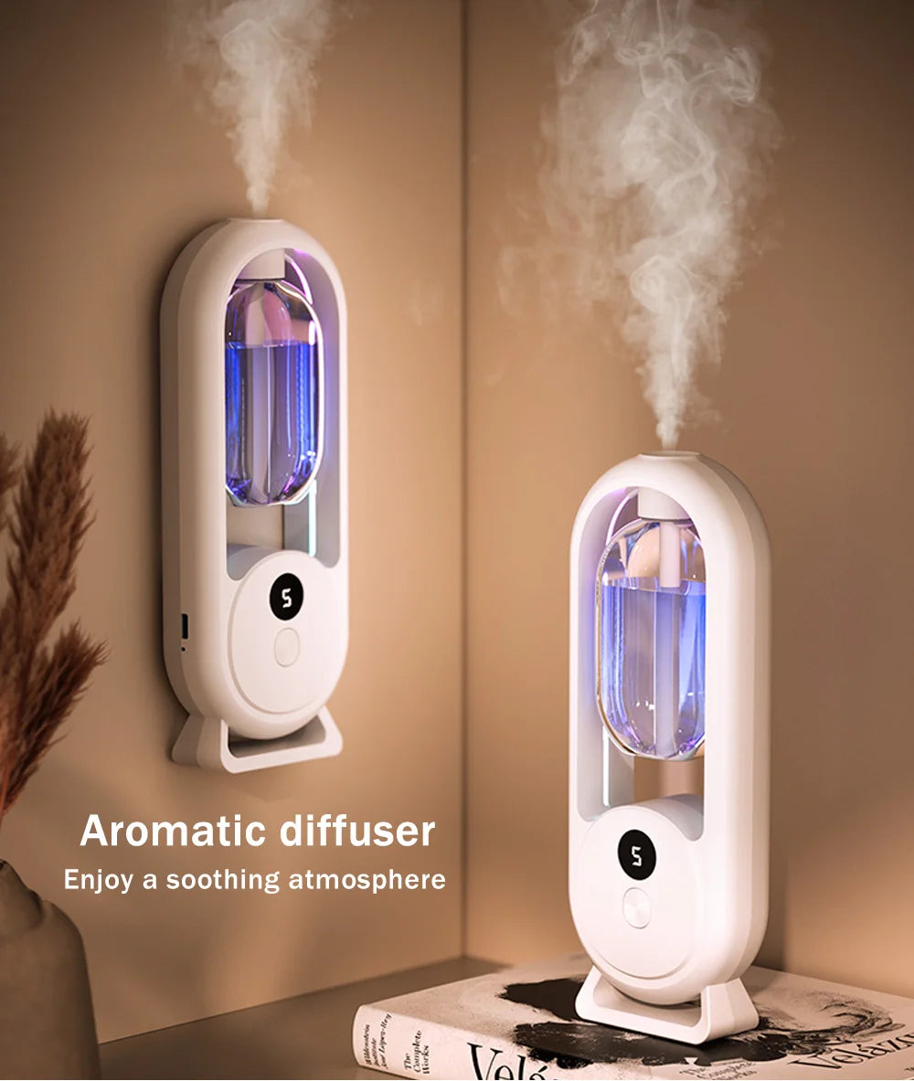 Diffusore Di Aromi Portatile Ricaricabile Per Aromaterapia Deodorante Ambienti Temporizzato In 5 Modalità