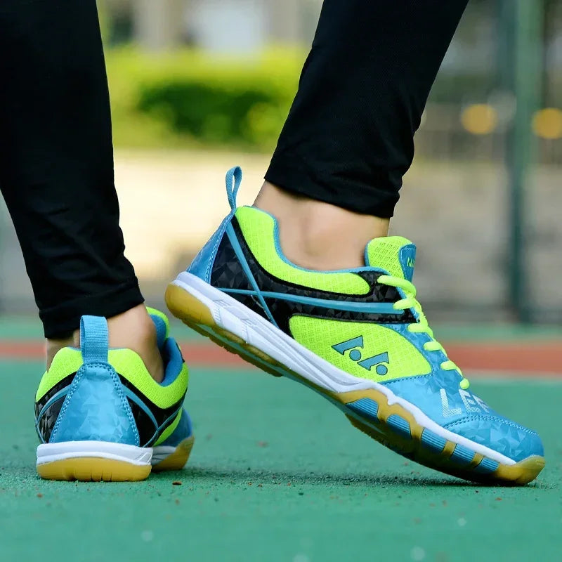 Scarpe Da Tennis Da Competizione Uomo Professionali Traspiranti Coppia Scarpe Da Ping Pong E Badminton