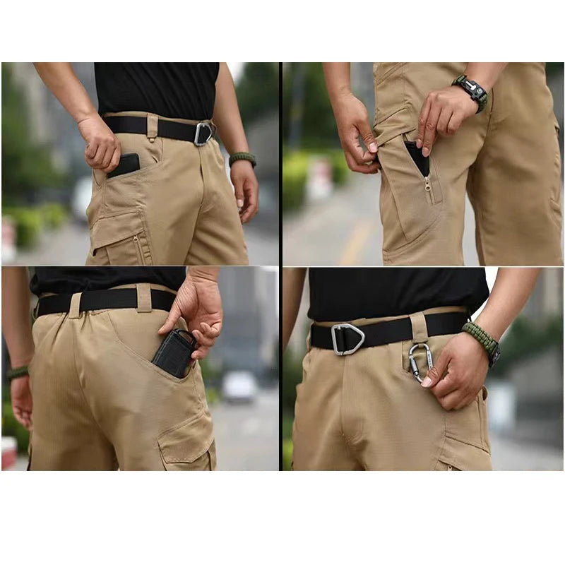 Pantaloncini Cargo Uomo Impermeabili Da Esterno Estivi Trekking Campeggio Escursionismo Arrampicata Allenamento Pesca