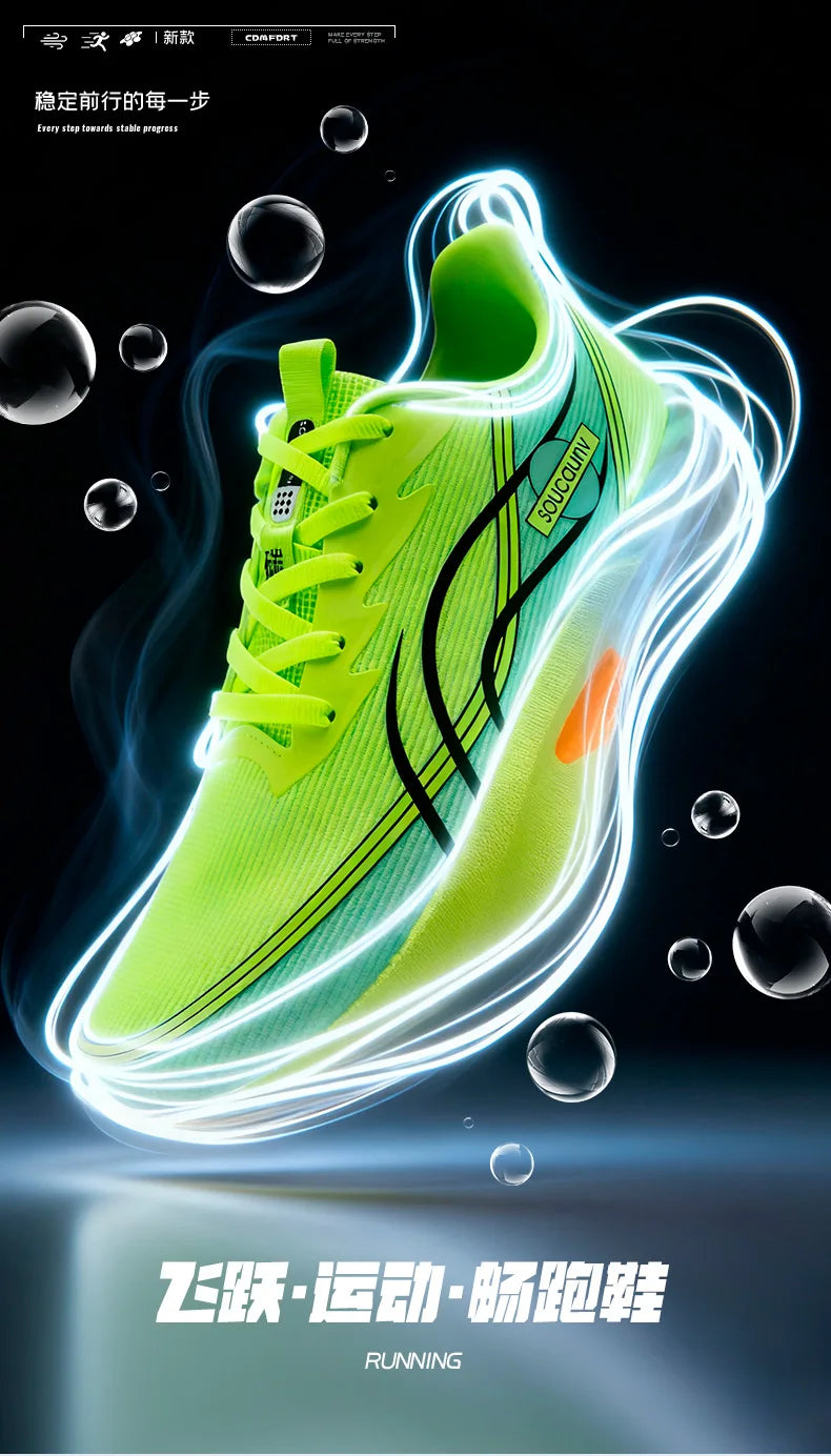 Scarpe Da Corsa Carbon Board Marathon Uomo Donna Traspiranti Leggere Antiscivolo Scarpe Da Ginnastica Atletiche