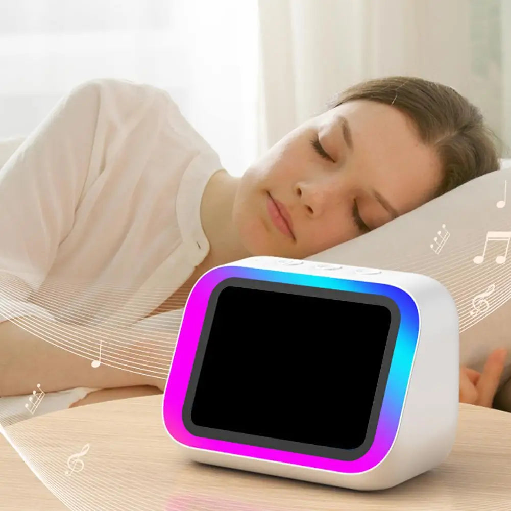 Sveglia Intelligente con Altoparlante Bluetooth AI Display Meteo Wireless Lettore di Storie Musicali Regalo Perfetto