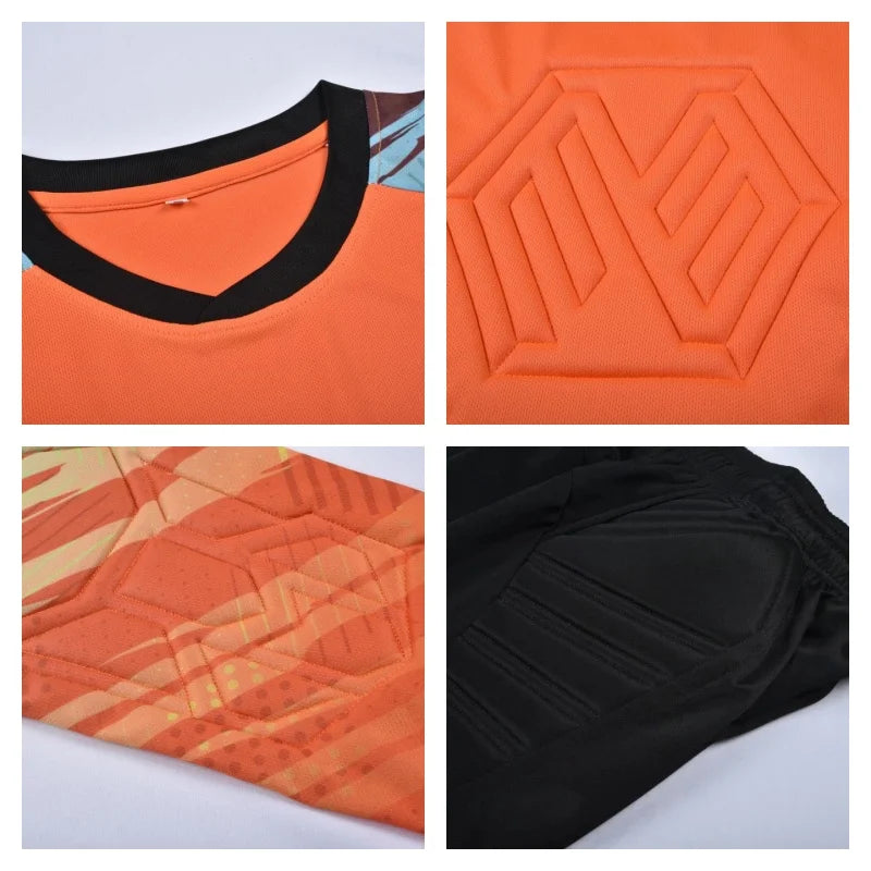 Maglie Da Portiere Da Calcio Per Bambini Adulti Personalizzate Tuta Portiere A Maniche Lunghe Uniforme Da Calcio