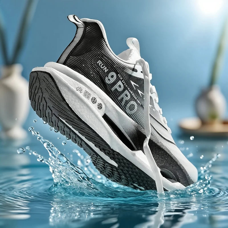 Scarpe Da Corsa Con Piastra In Carbonio Per Maratona Antiscivolo Ammortizzanti Uomo E Donna