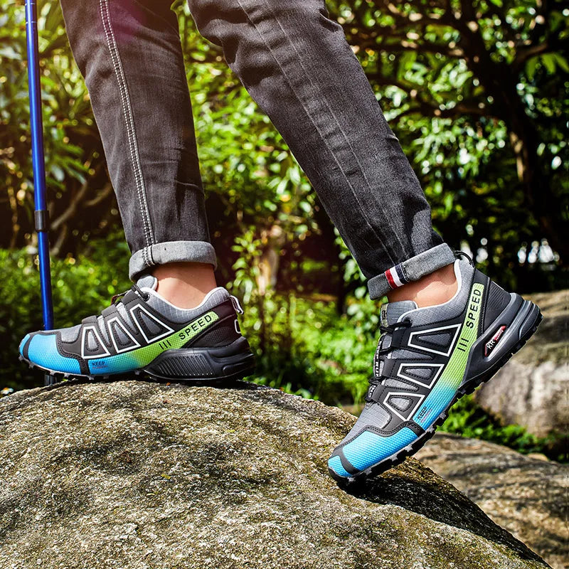 Scarpe Da Uomo Da Ciclismo Fuoristrada Antiscivolo Traspiranti Per Escursionismo Esterno