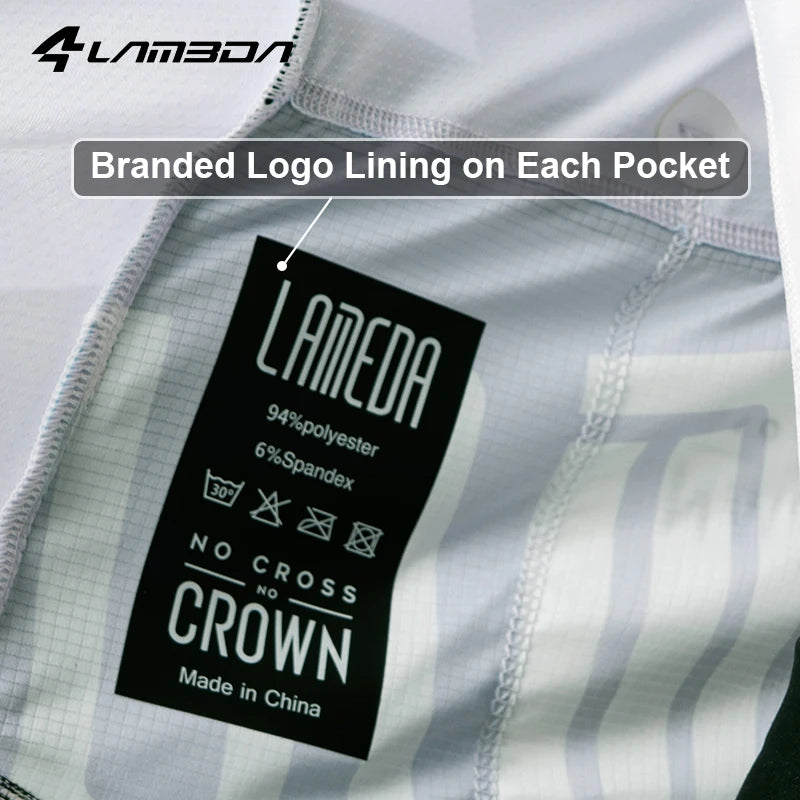 Maglia Da Ciclismo Da Donna Lameda Slim Fit Maniche Lunghe Alta Qualità Da Squadra Professionale