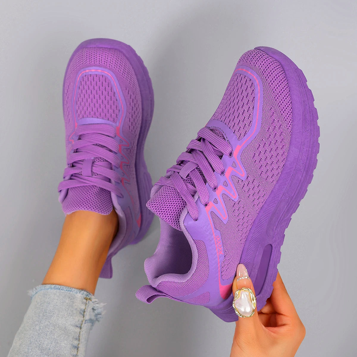 Scarpe Basse Da Donna In Mesh Traspirante Per Estate Scarpe Da Ginnastica Casual Spedizione Gratuita